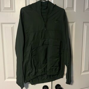 Nike quarter zip rain jacket